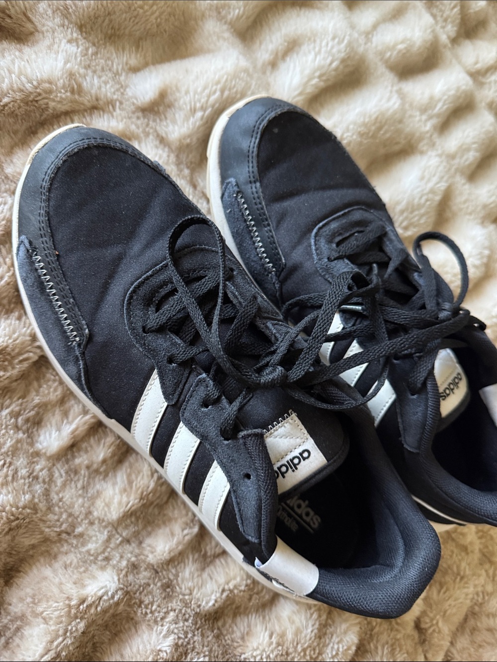 adidas Black and White Women's Athletic Sneakers